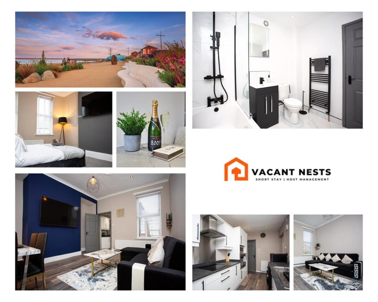 Heart Of South Shields Modern Interior 2 Bed Flat Apartment Westoe Екстериор снимка